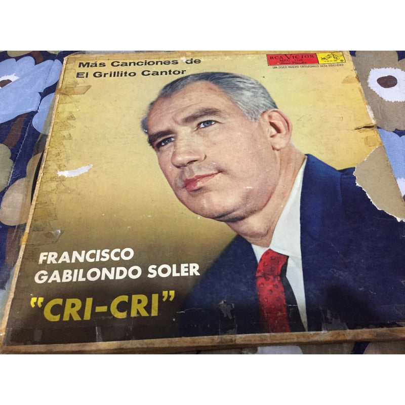 Lps Mas Canciones Del Grillito Cantor Cri-cri