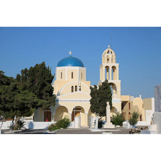 Oia-s-church-santorini-greece Fotografia