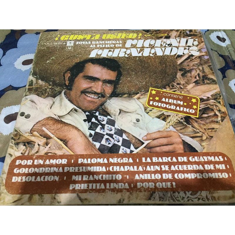 Lps Vicente Fernandez Album Fotografico Gusta Usted