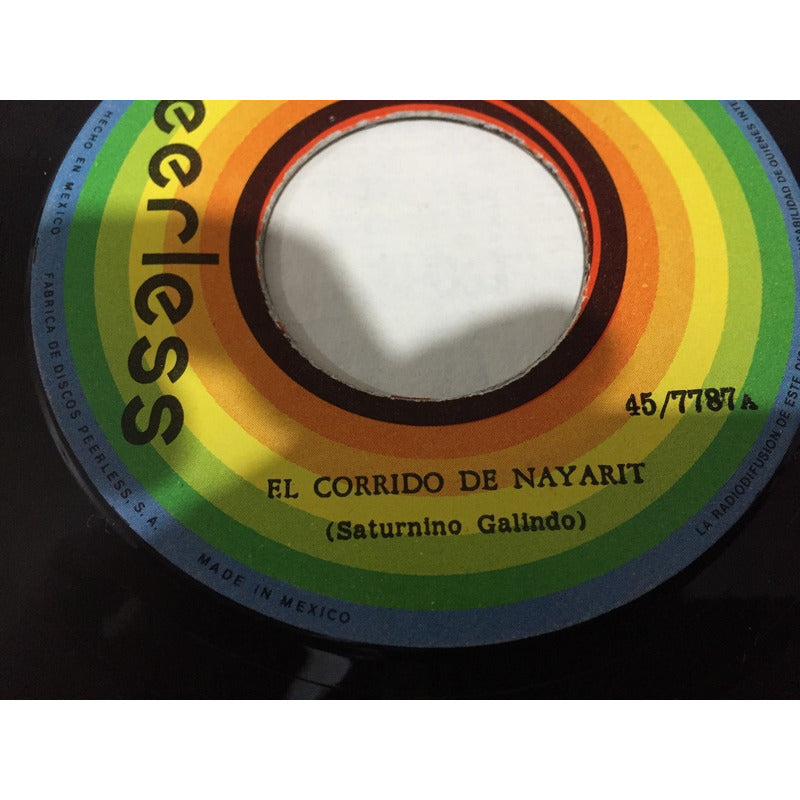 Lps 45 El Corrido De Durango Hermanos Zaizar Peerless