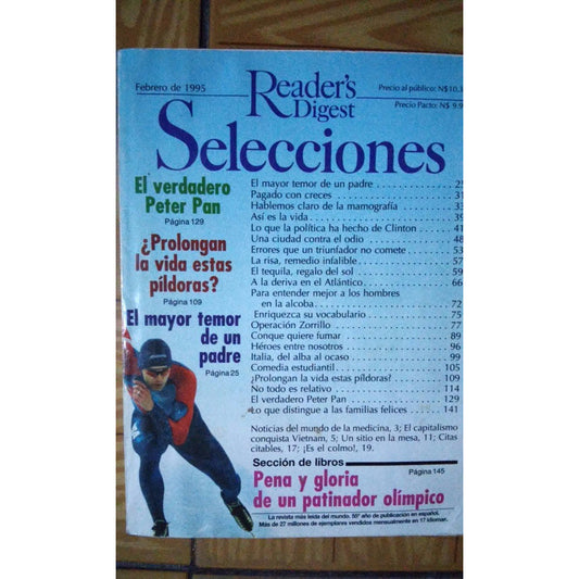 Revista Selecciones Readers Digest Febrero 1995