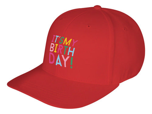 Gorra Birthday Unisex Con Broche Ajustador Varios Colores