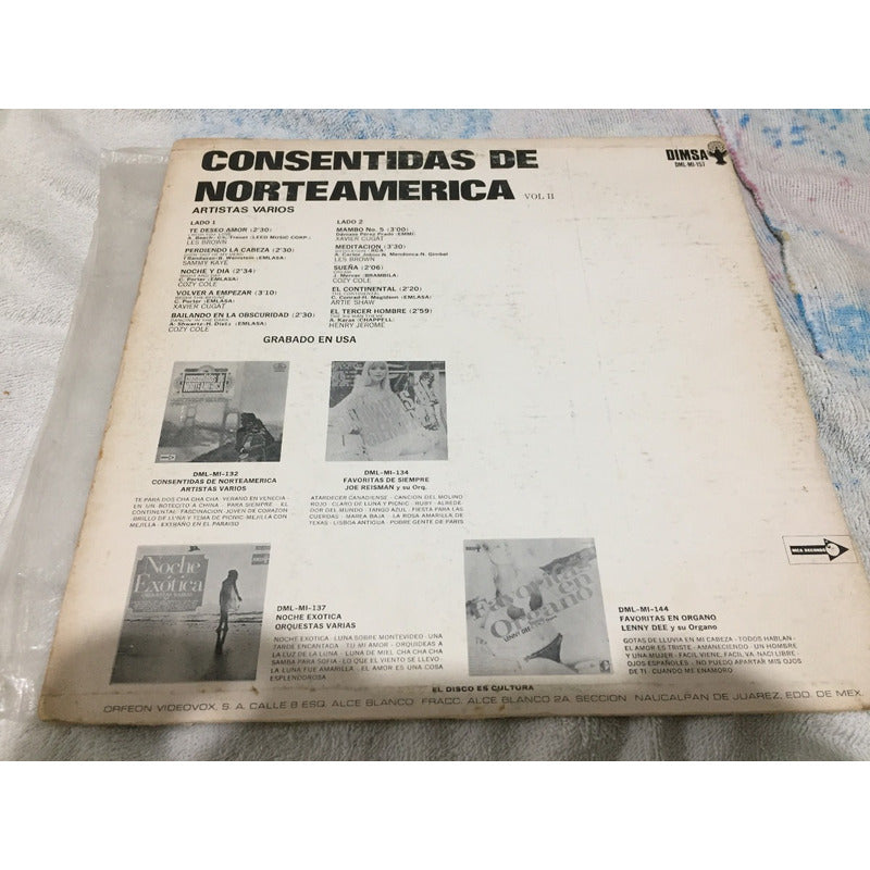 Lps Acetato Consentidas De Norteamerica