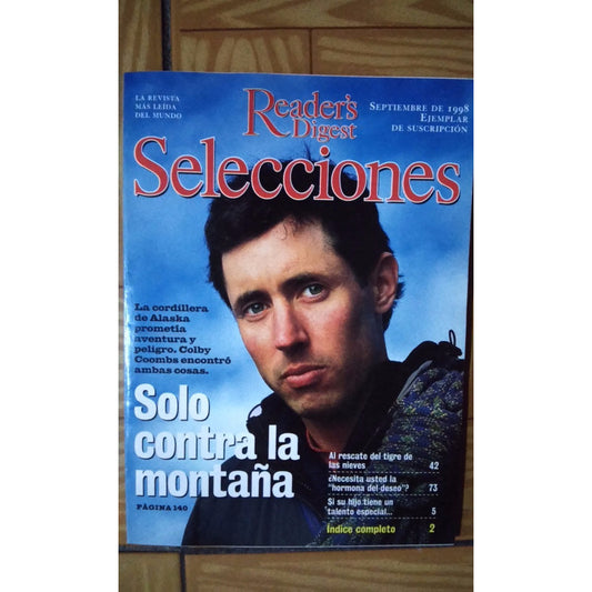 Revista Selecciones Readers Digest Septiembre 1998