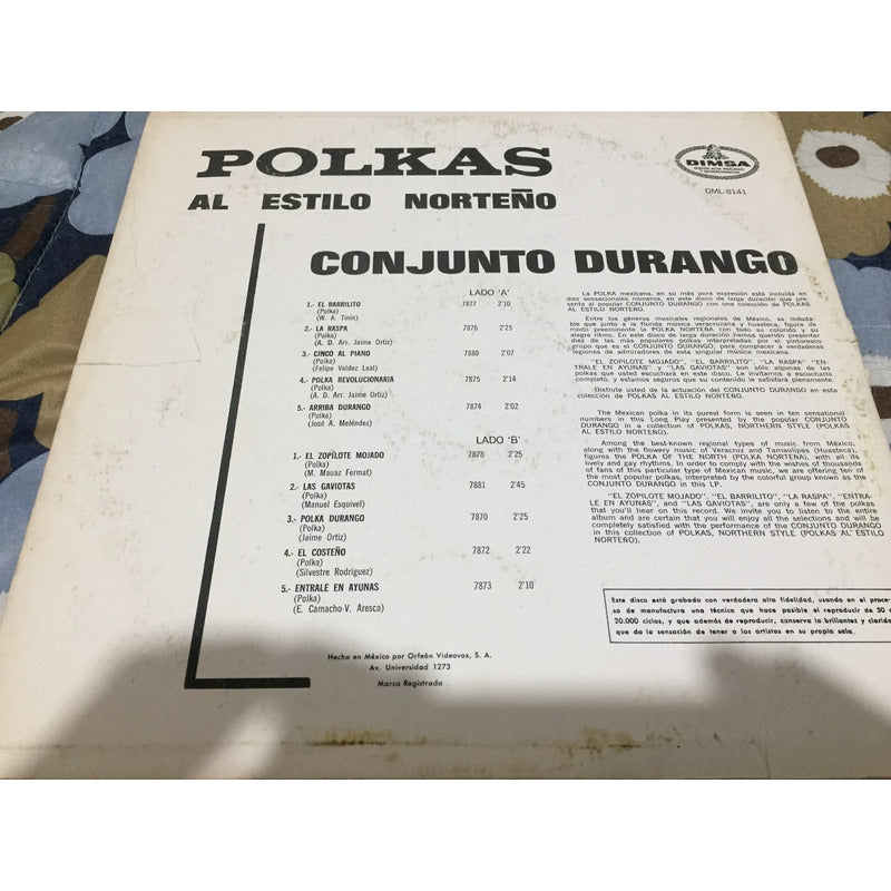 Lps Polkas Al Estilo Norteño