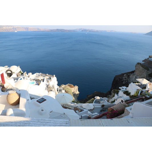 Oia-blue-santorini-greece Fotografia