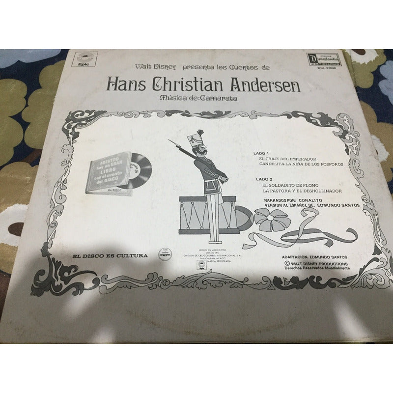 Lps Acetatocuentos De Hans Christian Andersen De Walt Disney