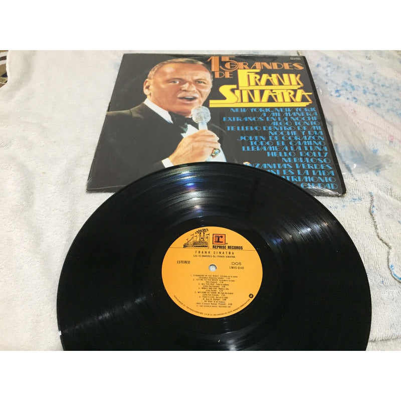 Lps Acetato Frank Sinatra 15 Grandes