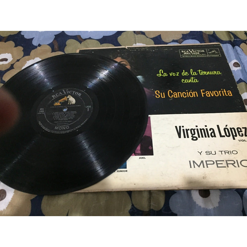 Lps Virginia Lopez Y Su Trio Imperio La Voz De La Ternura