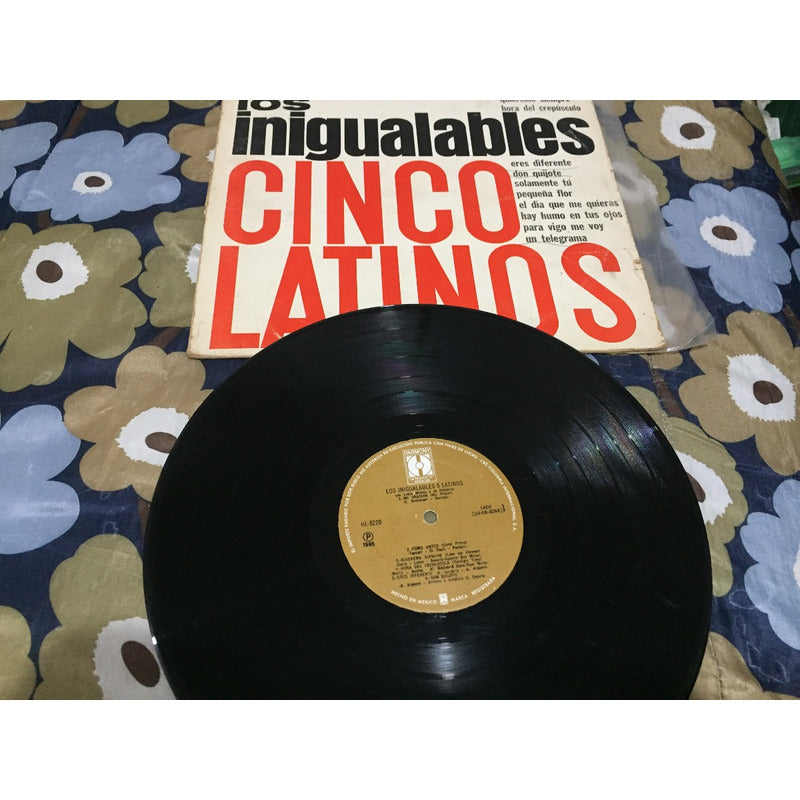 Lps Acetato Los Inigualables Cinco Latinos