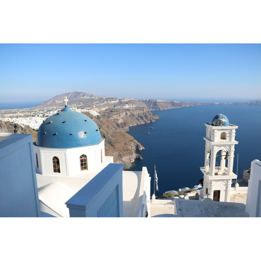 Imerovigli-church-santorini-greece Fotografia