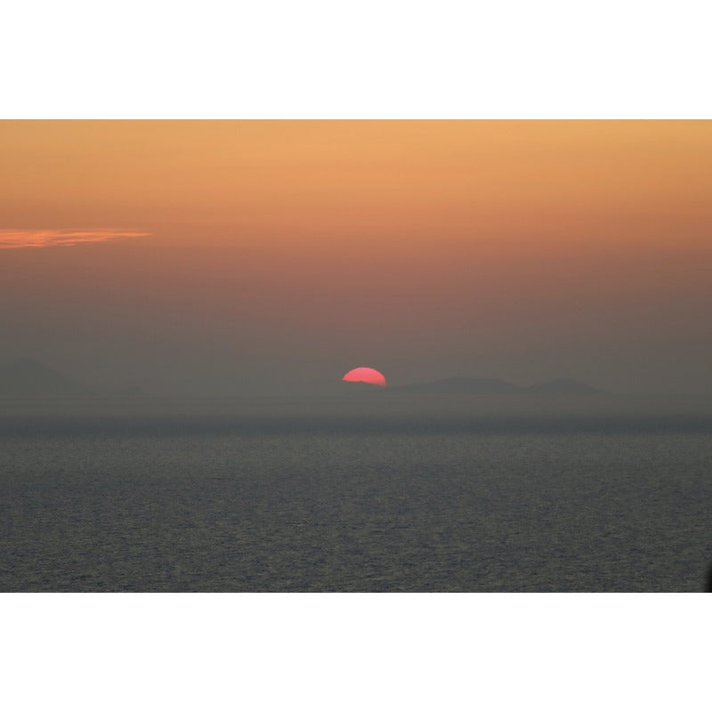 Sunset-oia-santorini-greece Fotografia