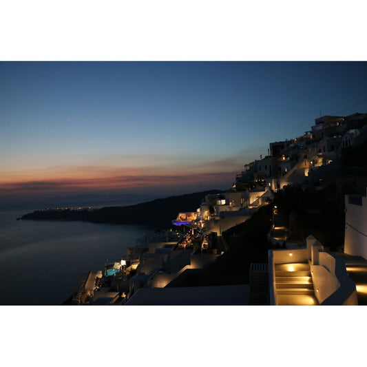 Imerovigli-night-santorini-greece Fotografia