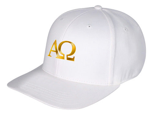 Gorra Alfa Omega Unisex Con Broche Ajustador