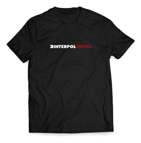 Playera Con Estampado De Alta Durabilidad Interpol Antics