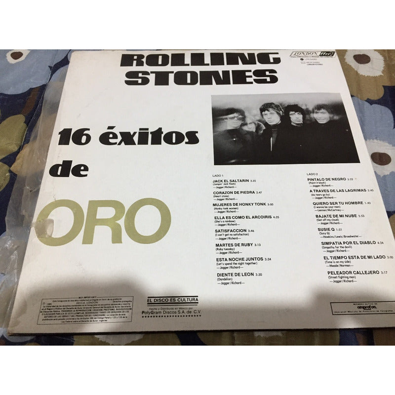 Lps Rolling Stones 16 Exitos De Oro