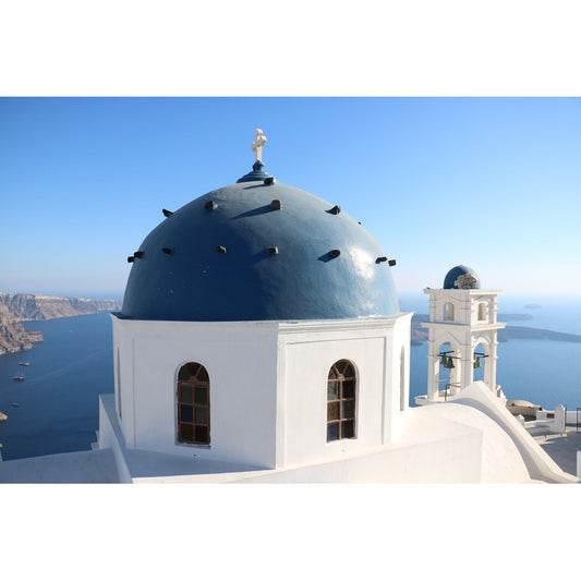 Santorini-s-dome-santorini-greece Fotografia