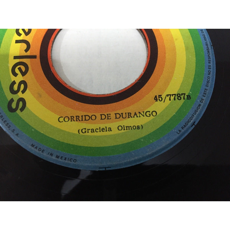 Lps 45 El Corrido De Durango Hermanos Zaizar Peerless