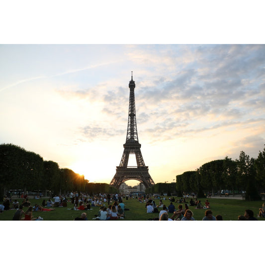 Foto Ampliada De 20x32 En Papel Metalizado Torre Eiffel 4