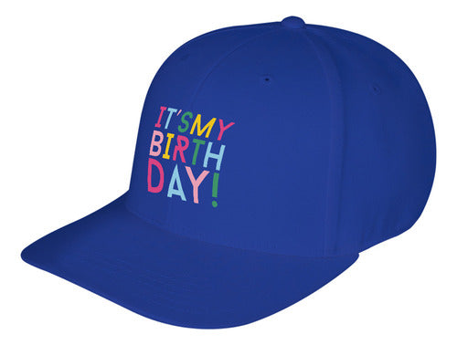 Gorra Birthday Unisex Con Broche Ajustador Varios Colores