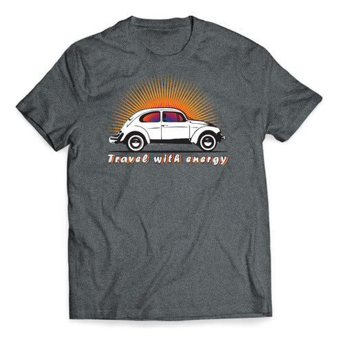 Playera Con Estampado De Alta Durabilidad Travel