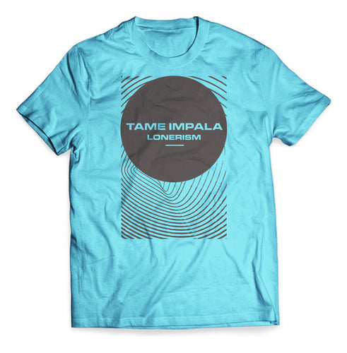 Playera Con Estampado De Alta Durabilidad Tame Impala