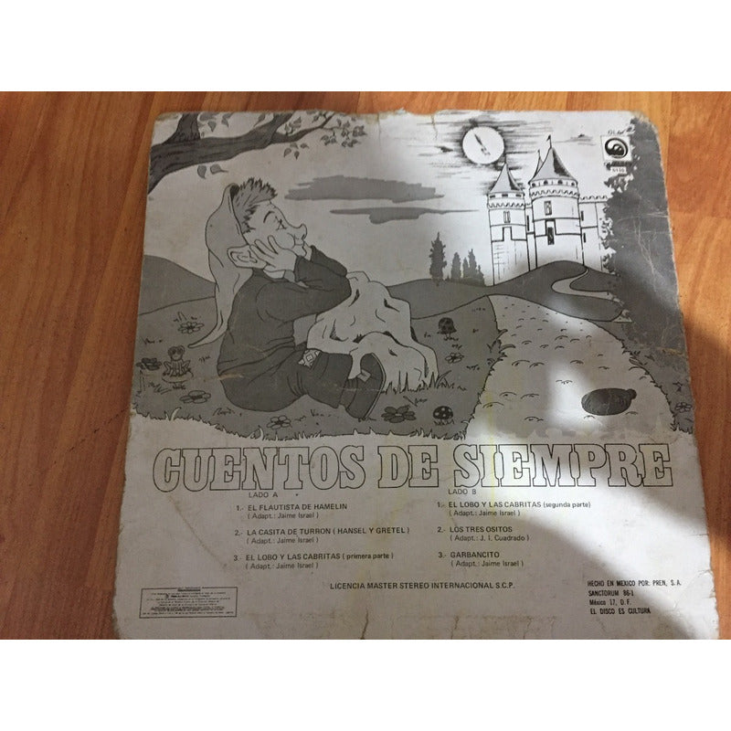 Cuentos De Siempre Lps Acetato