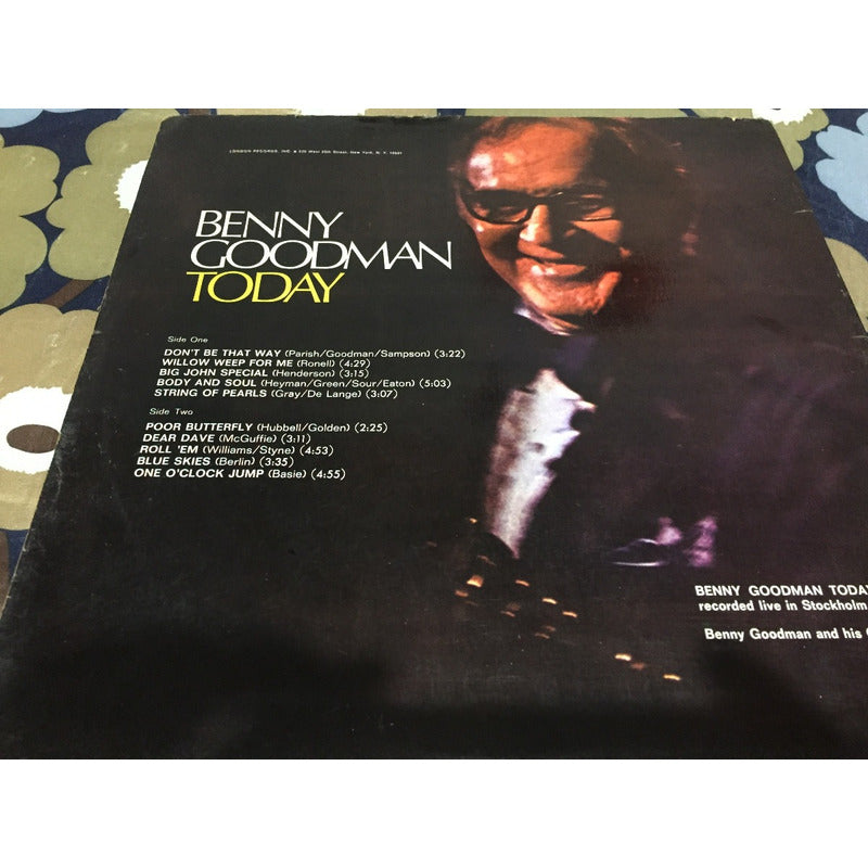 Lps Acetato Benny Goodman Today Vol 2