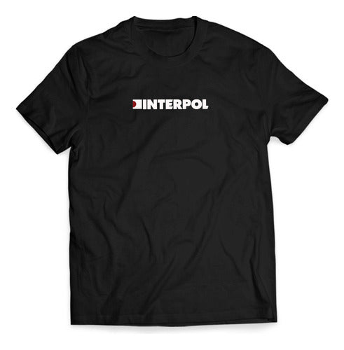 Playera Con Estampado De Alta Durabilidad Interpol2005