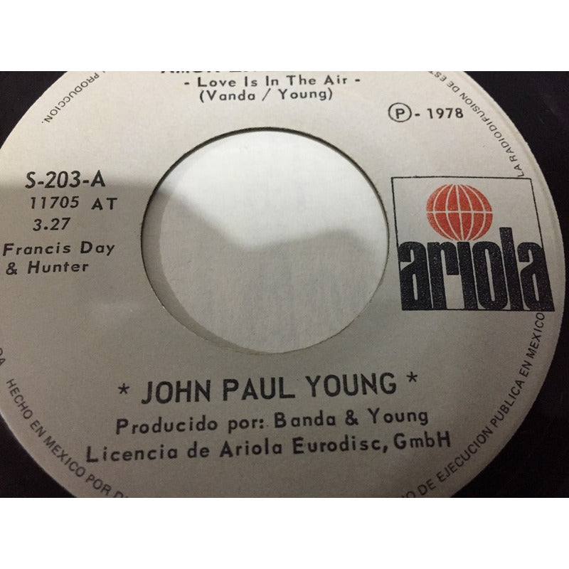 Lps 45 Rppm John Paul Young