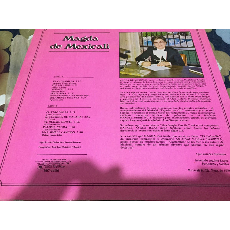 Lps Acetato Magda De Mexicali