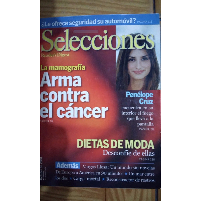 Revista Selecciones Readers Digest Octubre 2001