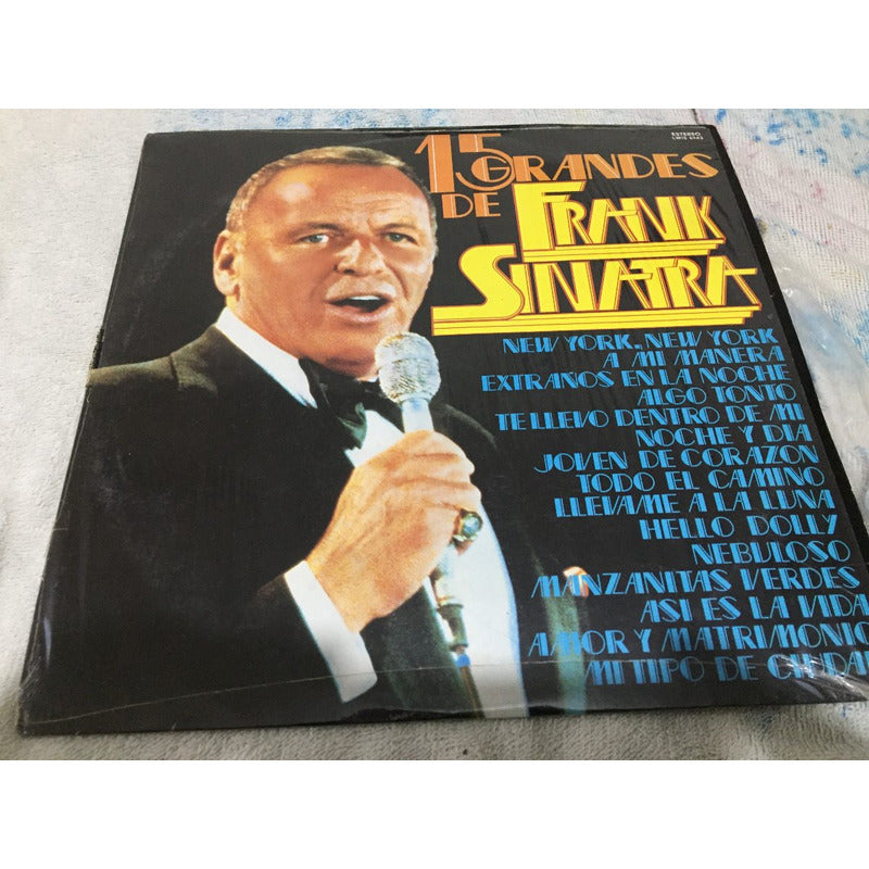 Lps Acetato Frank Sinatra 15 Grandes