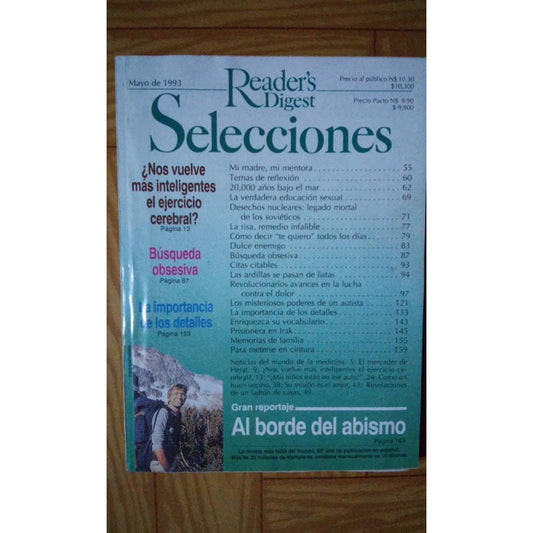 Revista Selecciones Readers Digest Mayo 1993