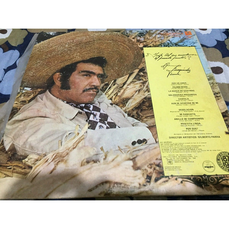 Lps Vicente Fernandez Album Fotografico Gusta Usted