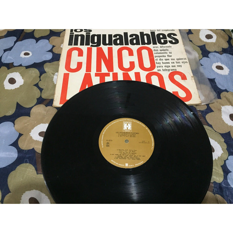 Lps Acetato Los Inigualables Cinco Latinos